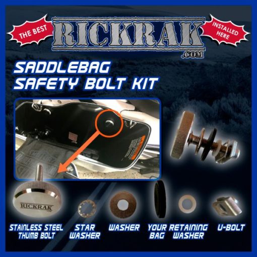 saddlebag safety bolt kit